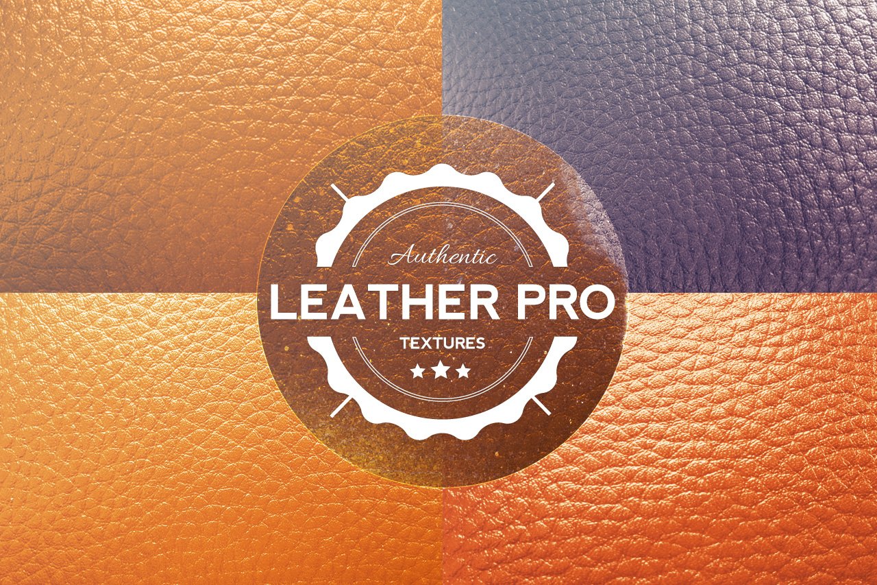 20 Leather Pro Textures cover image.