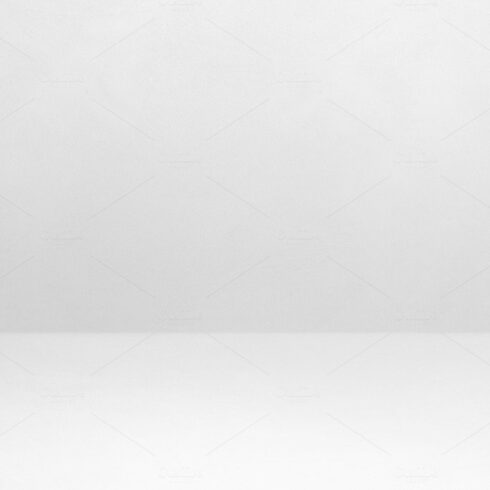 Empty white concrete interior background banner cover image.