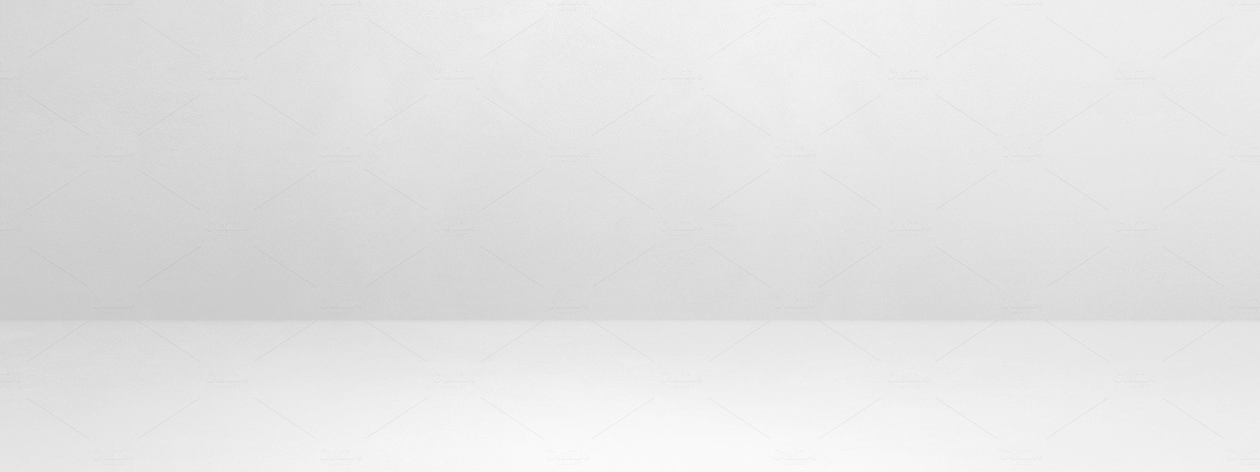 Empty white concrete interior background banner cover image.