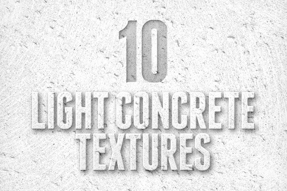 Light Concrete Textures Pack 1 cover image.