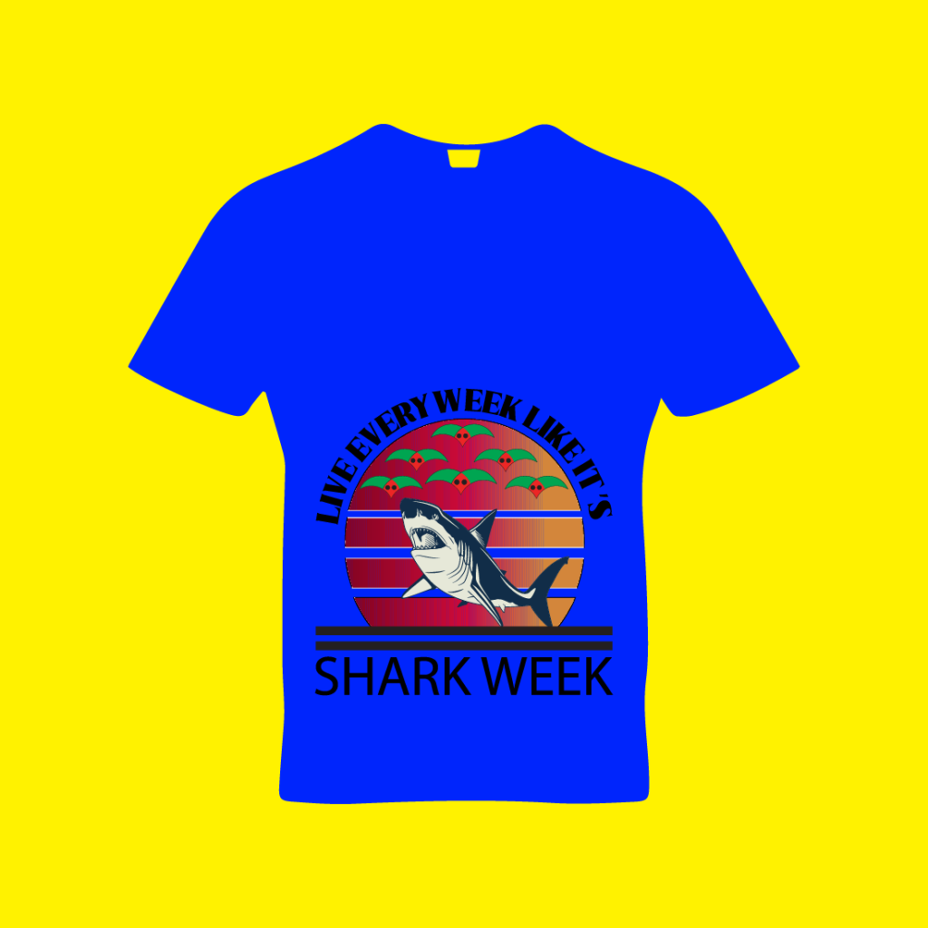 live every week like it's shark week - MasterBundles