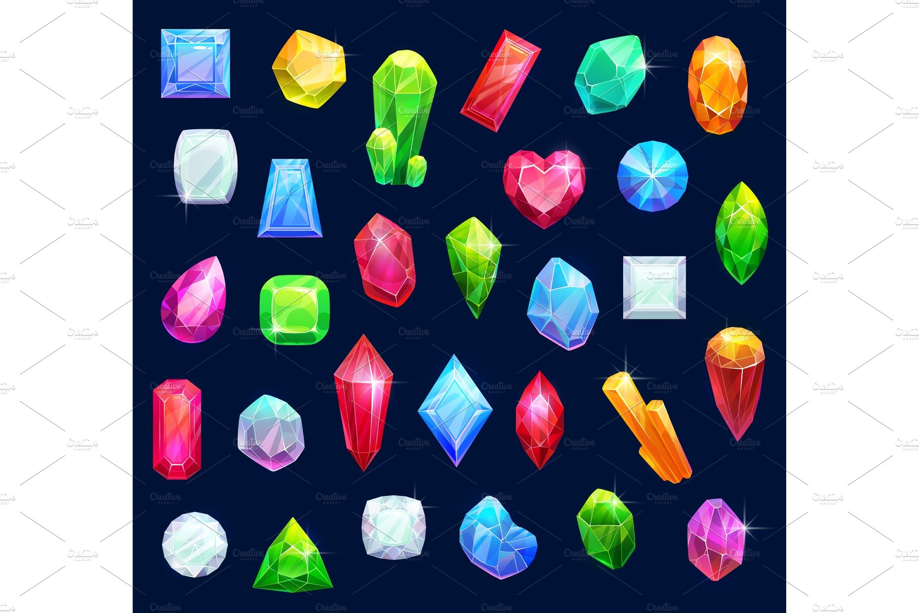 Jewelry gemstones, gems cover image.