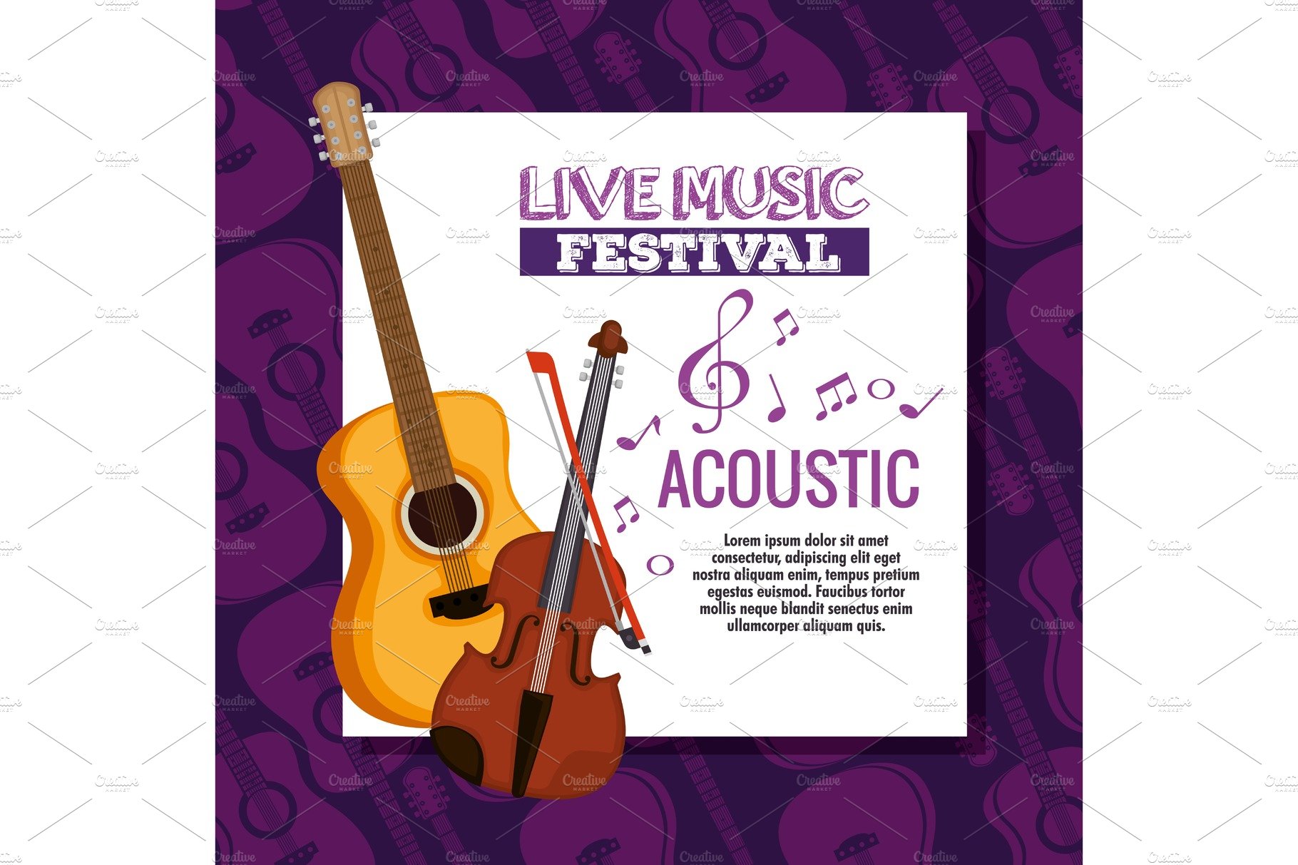 guitar acoustic instrument label cover image.