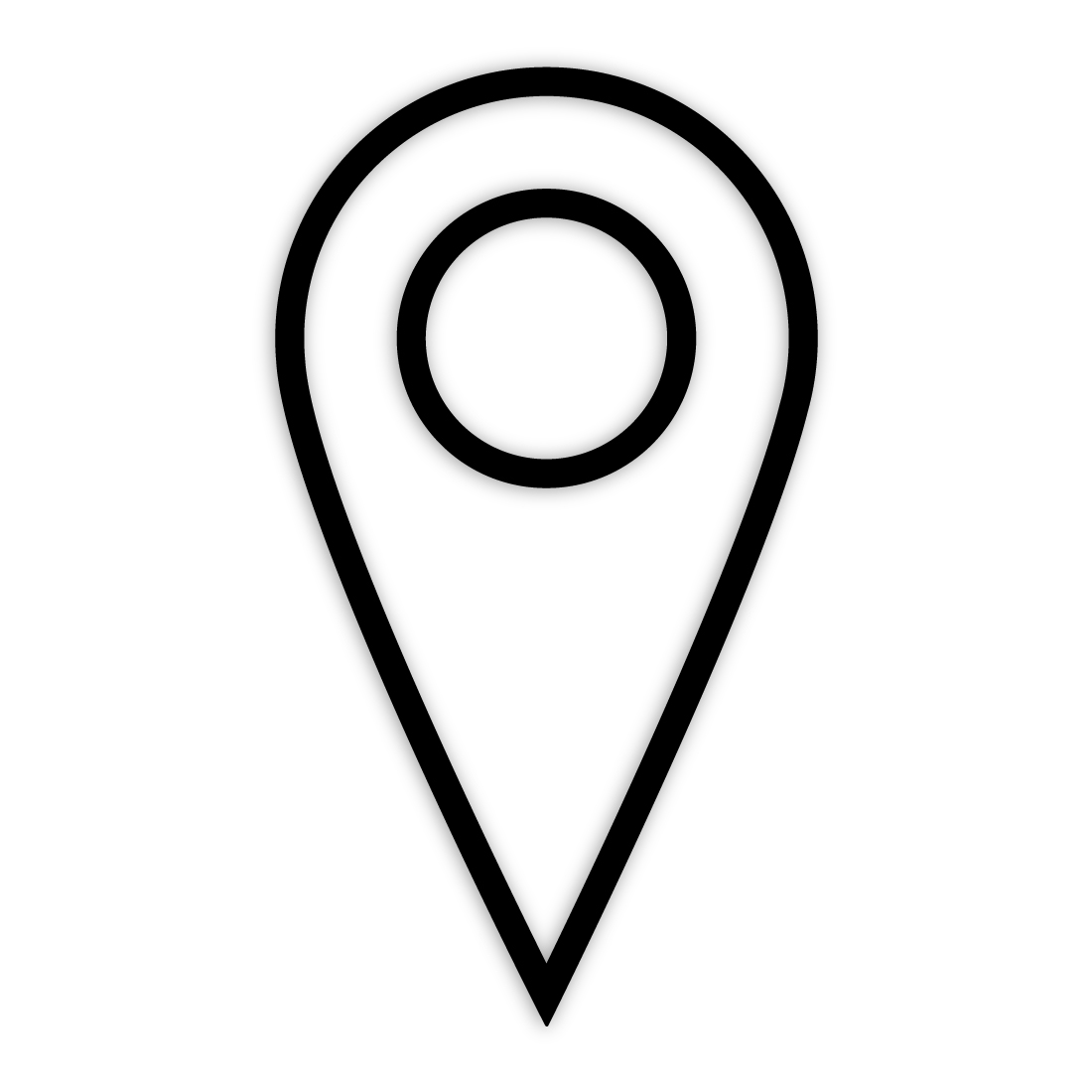 location icon outline 267