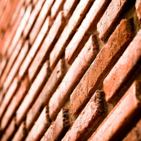 Texture of cement brick cover image.