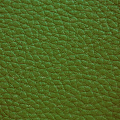Dark green Leather cover image.