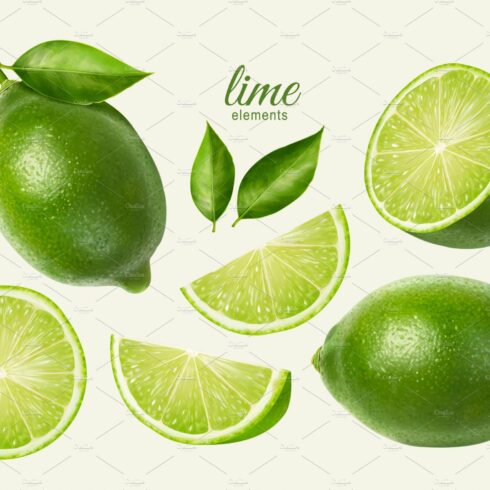 Fresh lime set cover image.