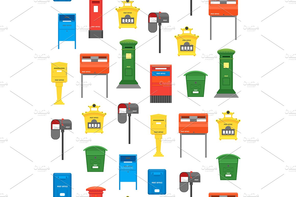 mail box vector set 03 similarcm 473