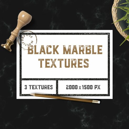 Black Marble Textures (Ext. license) cover image.