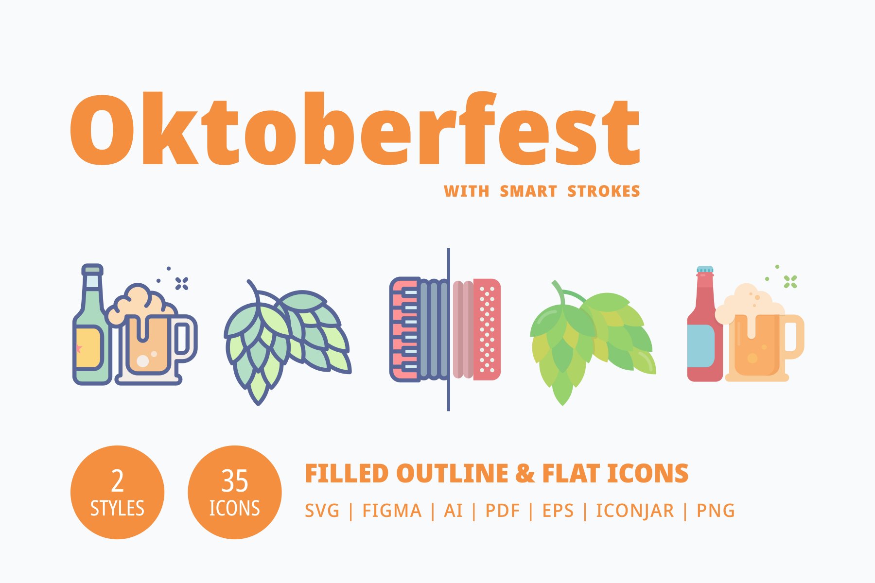 Oktoberfest Icons cover image.