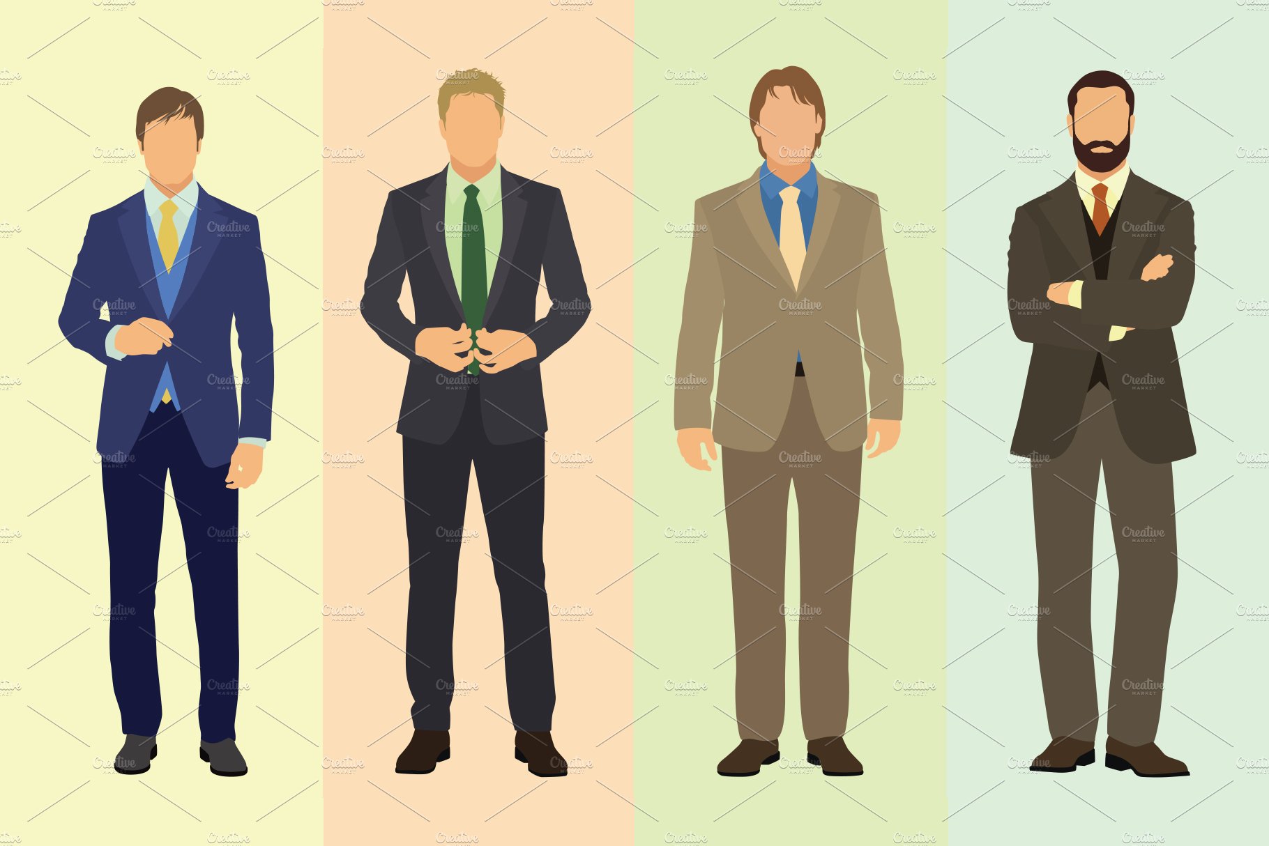 Well-dressed Business Men cover image.