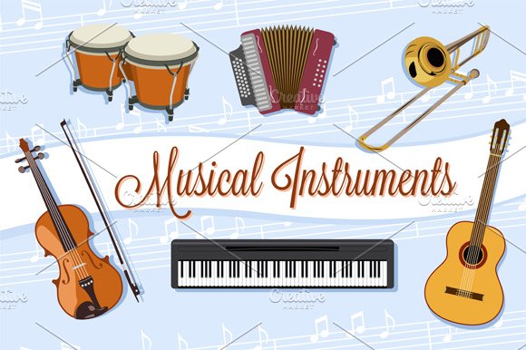 Musical Instruments Collection cover image.