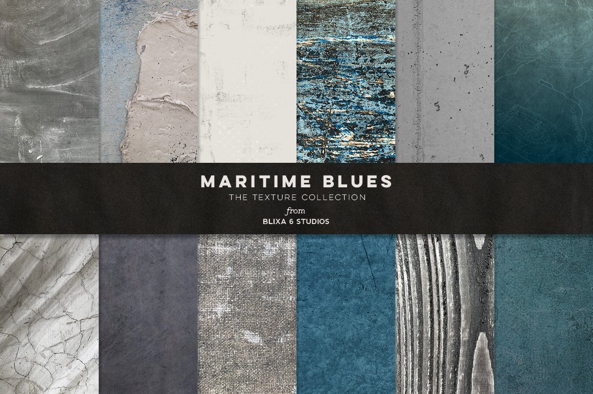 Maritime Blues Texture Collection cover image.