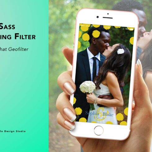 Sass Wedding Geofilter cover image.