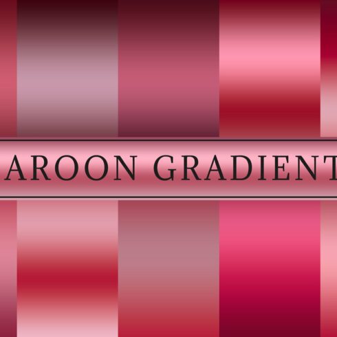 Maroon Gradients cover image.