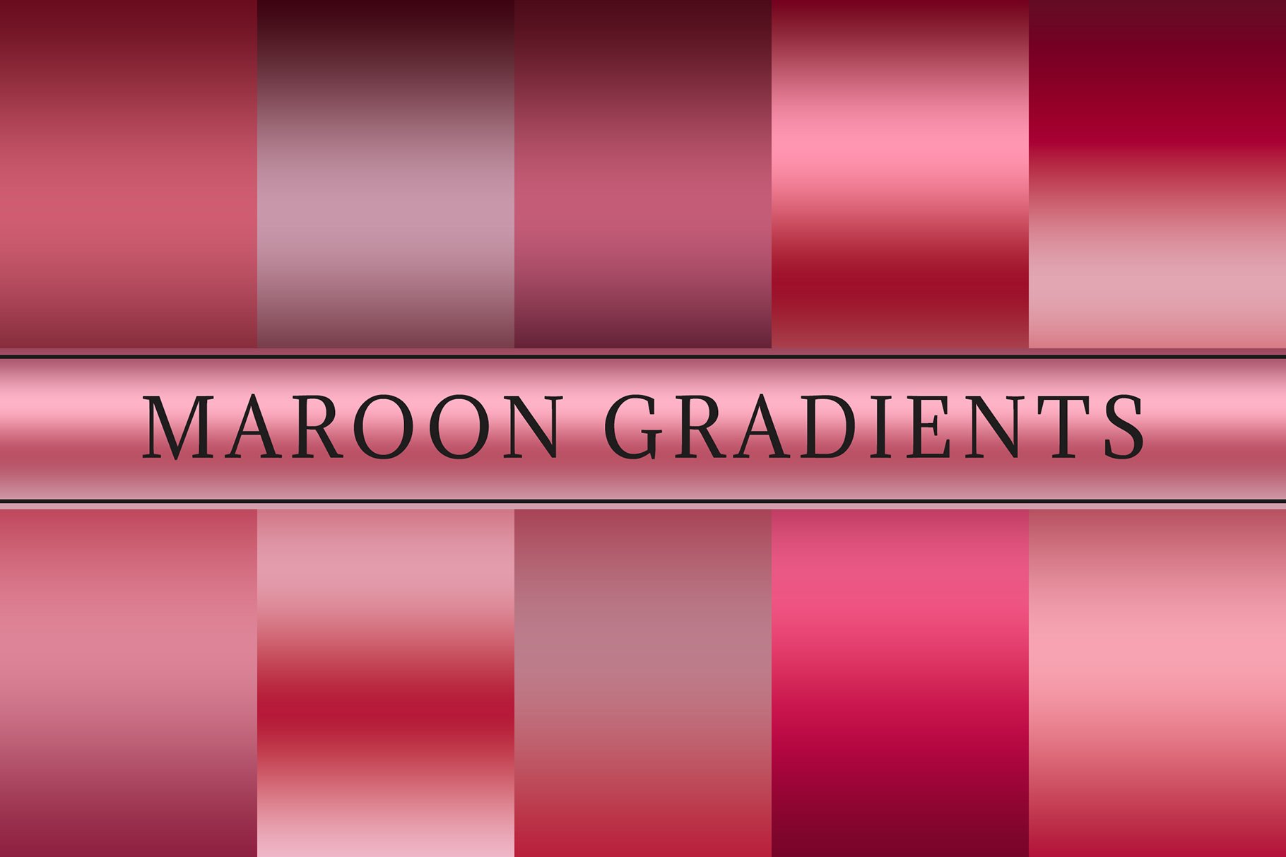 Maroon Gradients cover image.