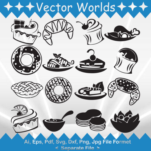 Bakery SVG Vector Design cover image.
