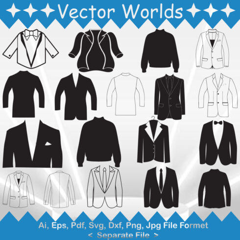 Blazer SVG Vector Design cover image.