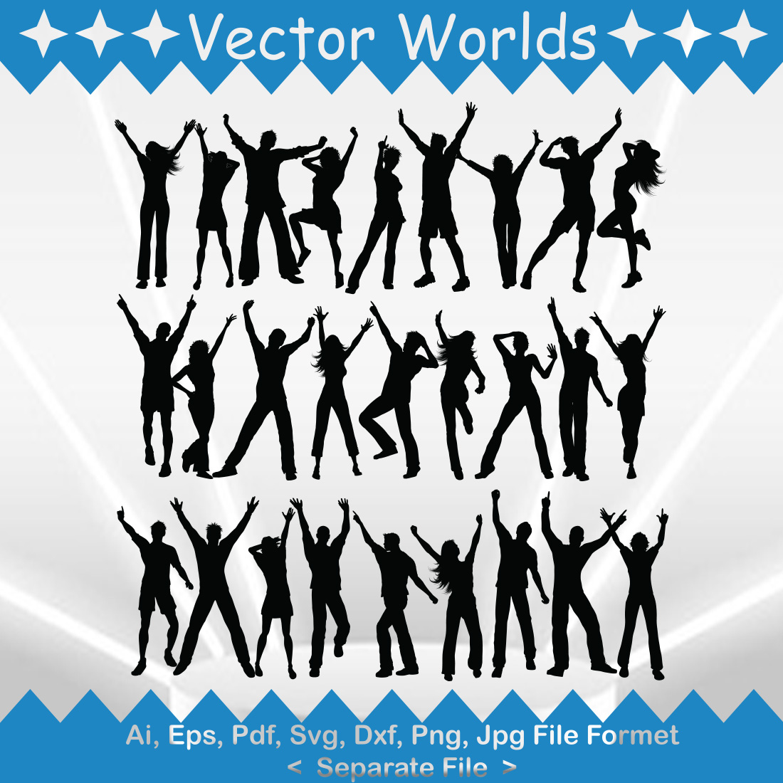 Celebration SVG Vector Design cover image.