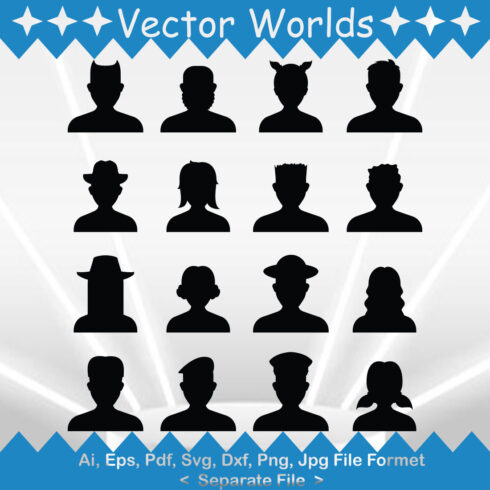 Avatar SVG Vector Design cover image.