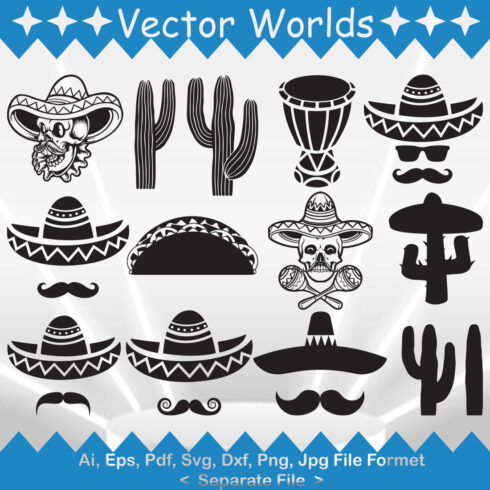 Cinco De Mayo SVG Vector Design cover image.