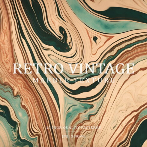 Retro Vintage Marble Textures cover image.
