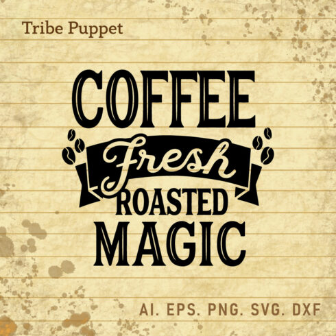 Vintage Coffee Typo 4 cover image.