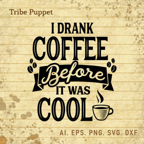 Vintage Coffee Typo 18 cover image.