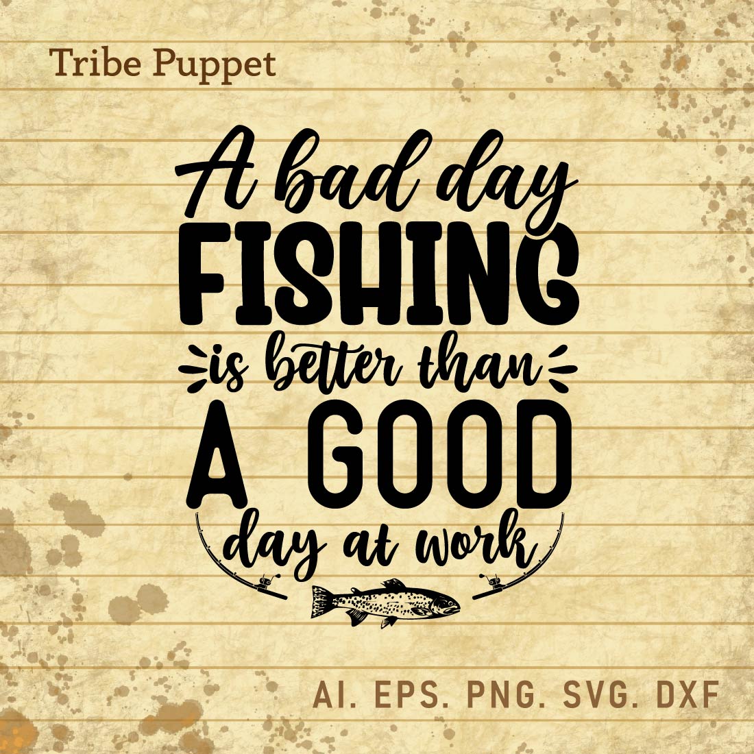 Fishing Typography cover image.