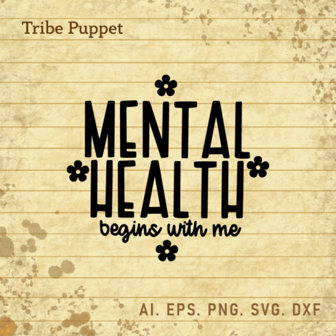 Mental Health Typography cover image.