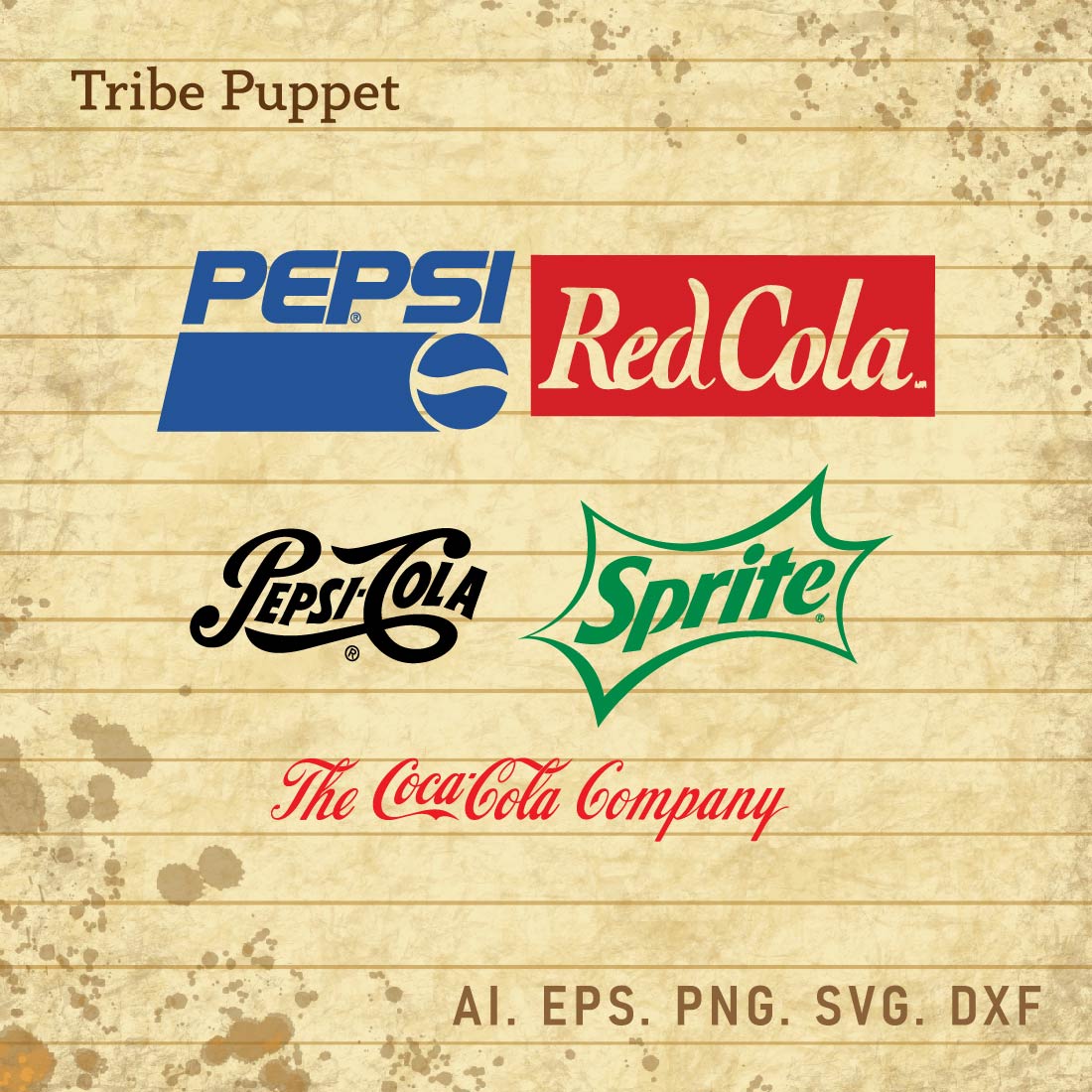 Soda & Drinks Vector cover image.