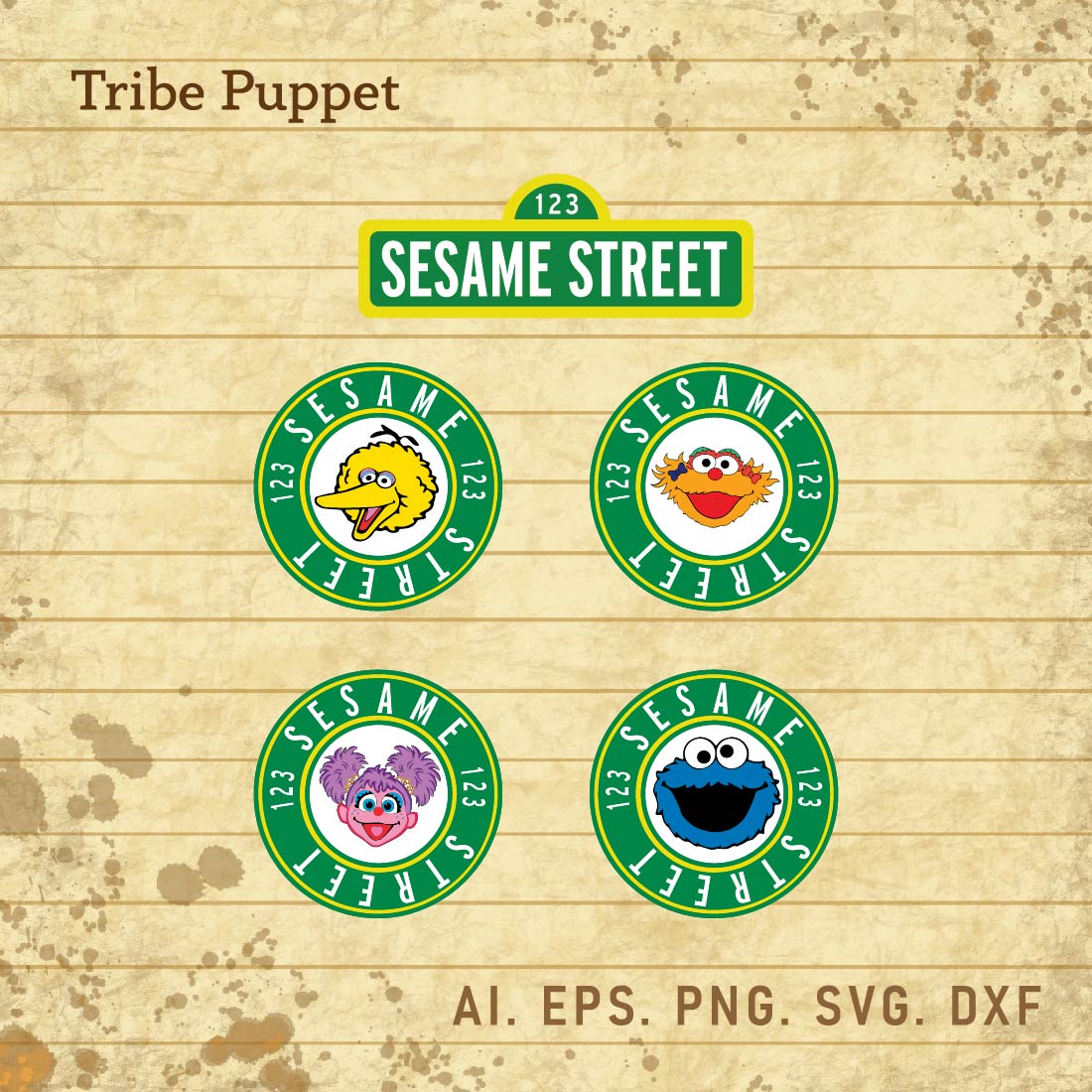 Sesame Street Characters cover image.