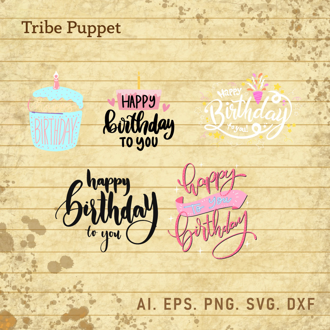 Birthday Bundle cover image.