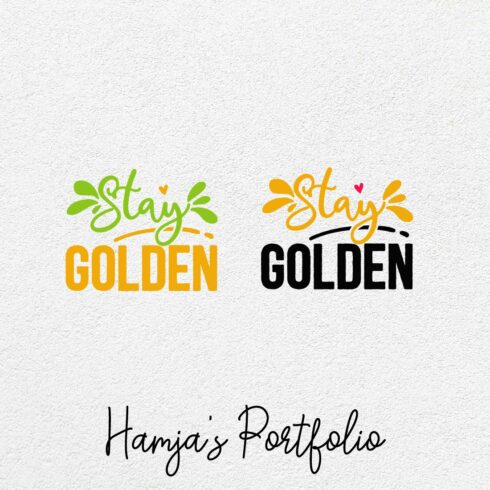 Stay Golden Vector cover image.
