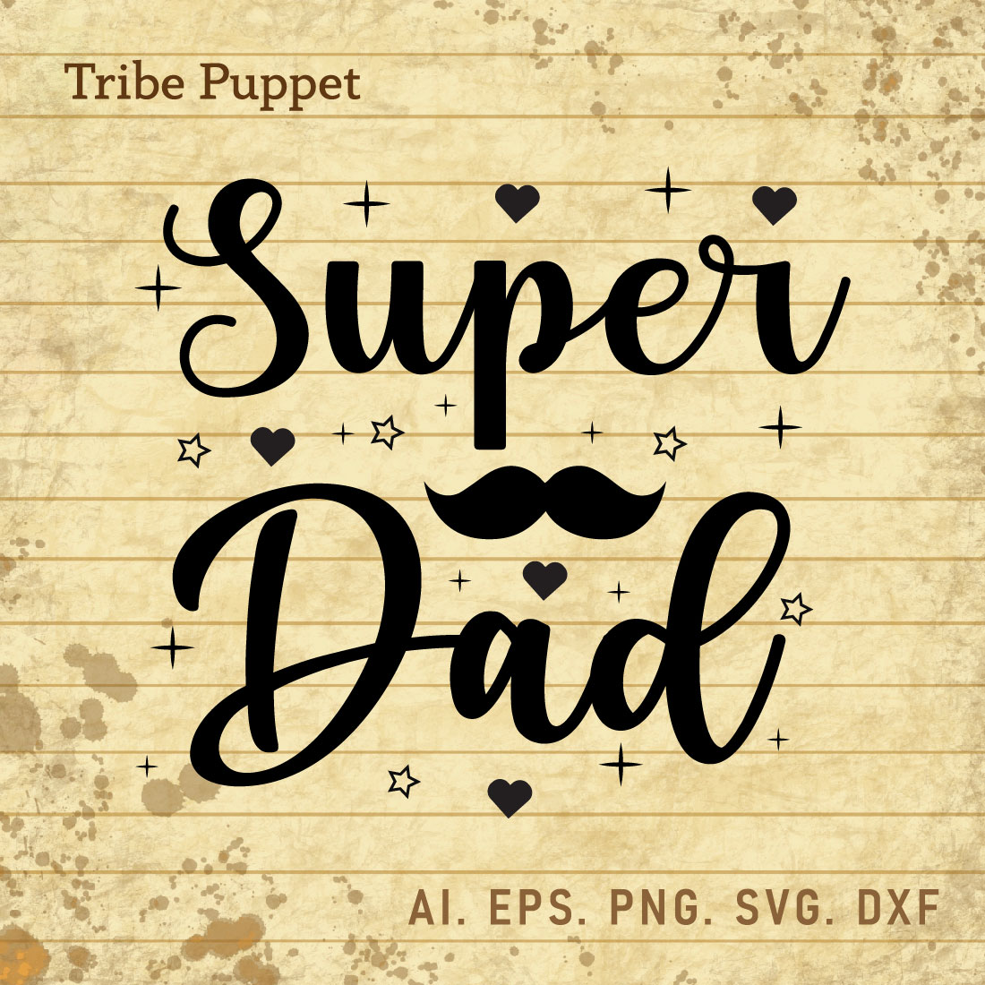 Dad Typography cover image.