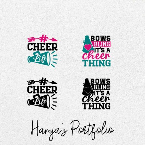 Cheer Svg cover image.