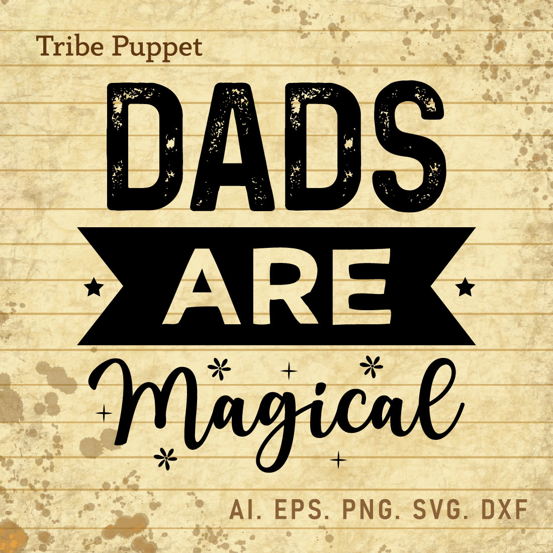 Dad Typography cover image.