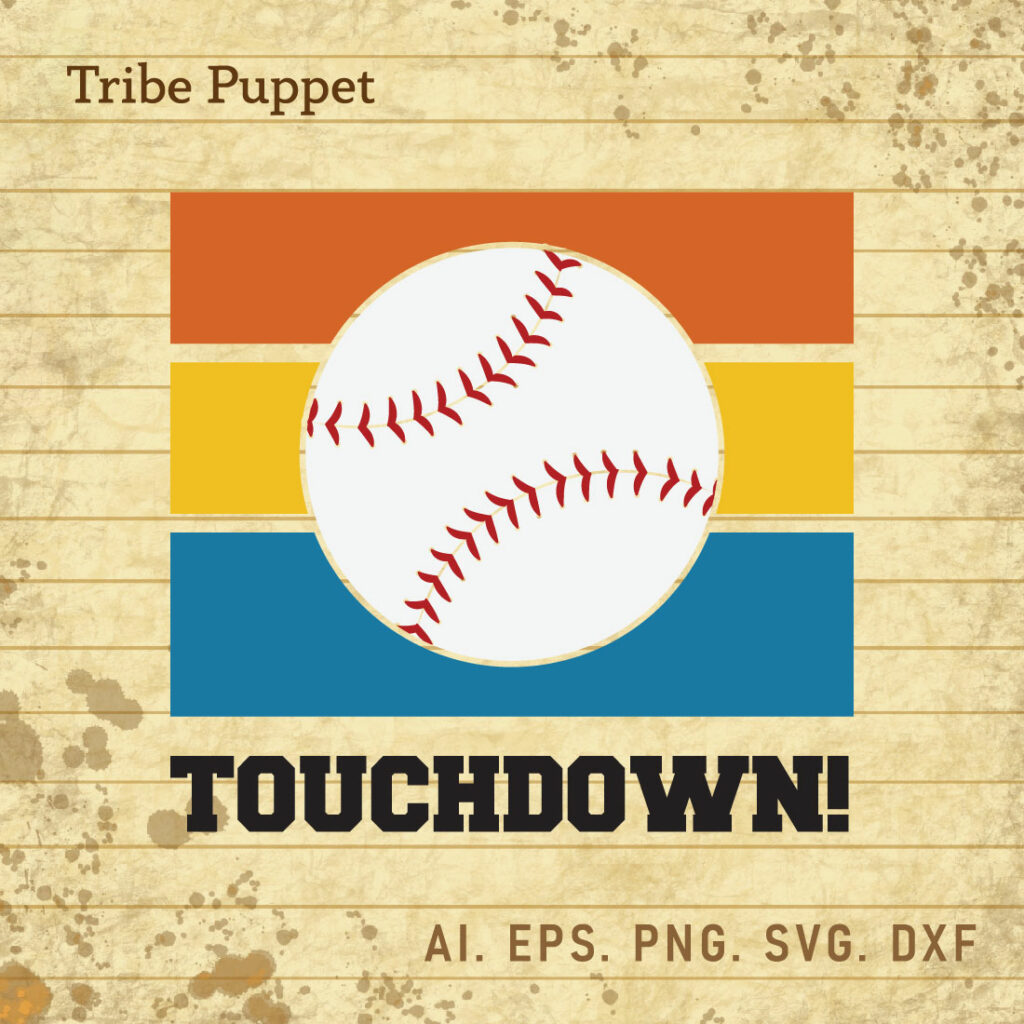 Baseball Typography - MasterBundles