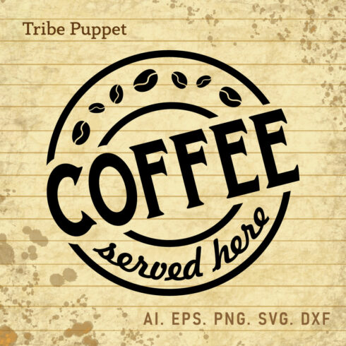 Vintage Coffee Typo 8 cover image.