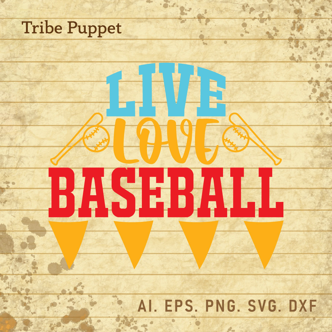 Baseball Typography cover image.