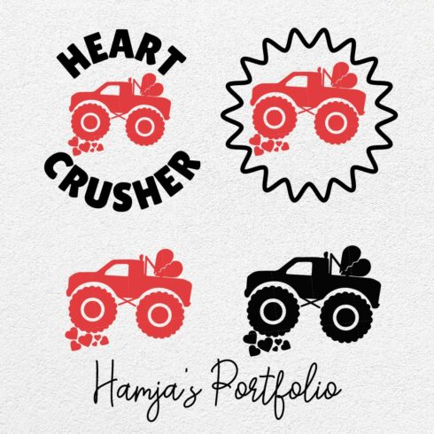 Heart Crusher vector cover image.