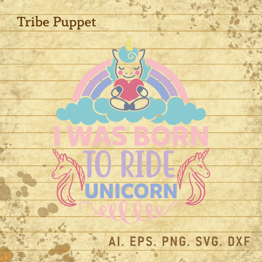 Type R Unicorn Unicorn Typography - MasterBundles