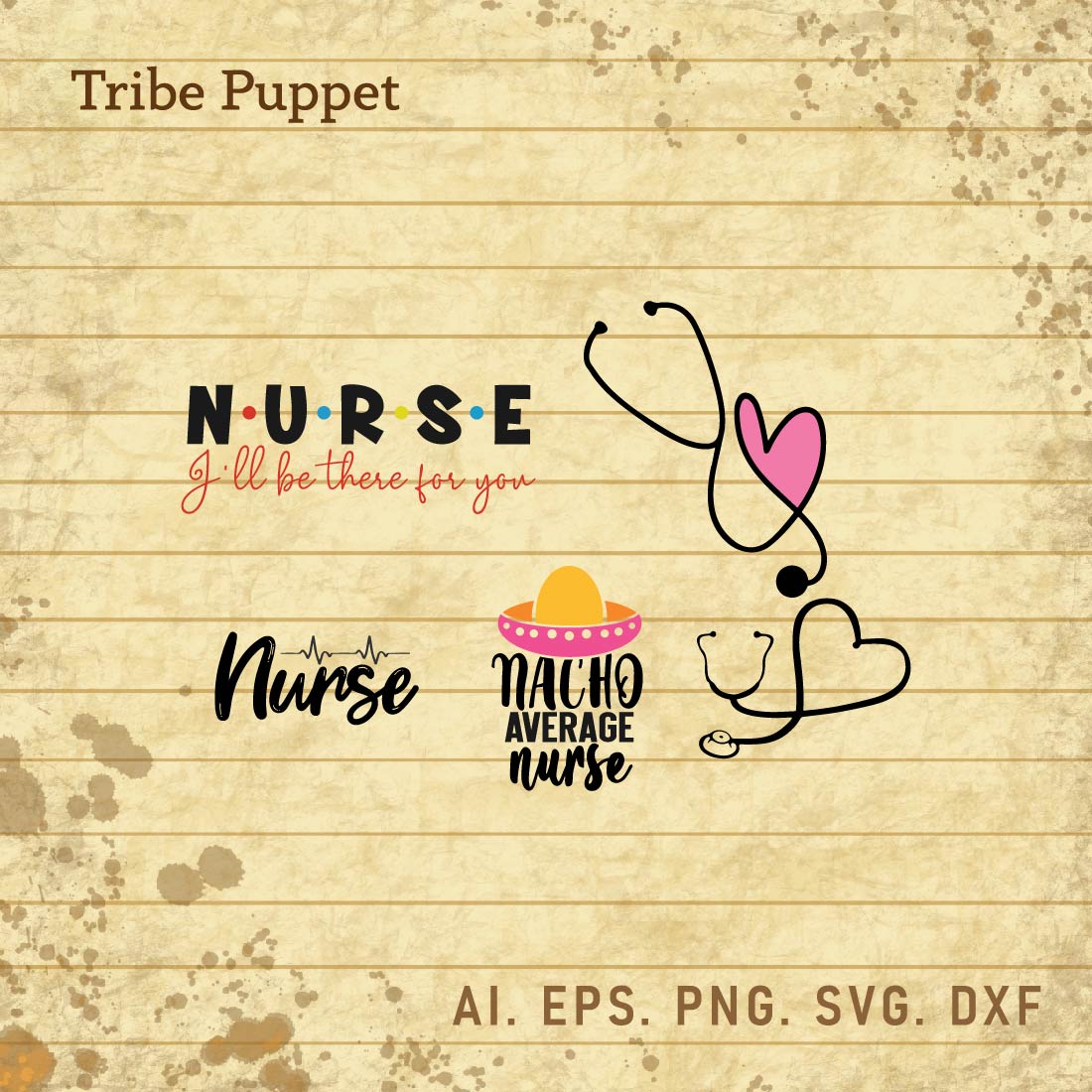 Nurse Typography cover image.