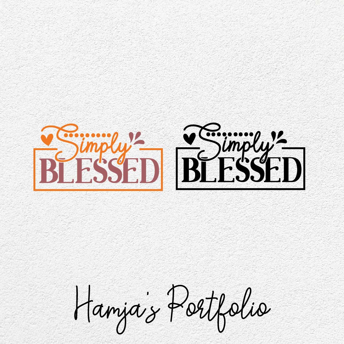 Simply Blessed Vector cover image.