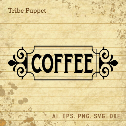 Vintage Coffee Typo 5 cover image.