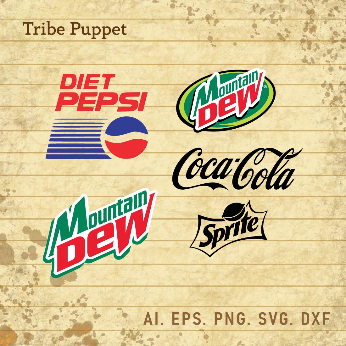 Soda & Drinks Vector cover image.