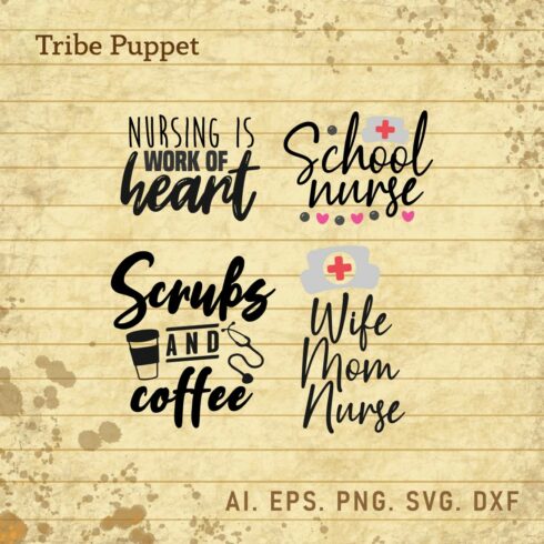 Nurse Typography cover image.