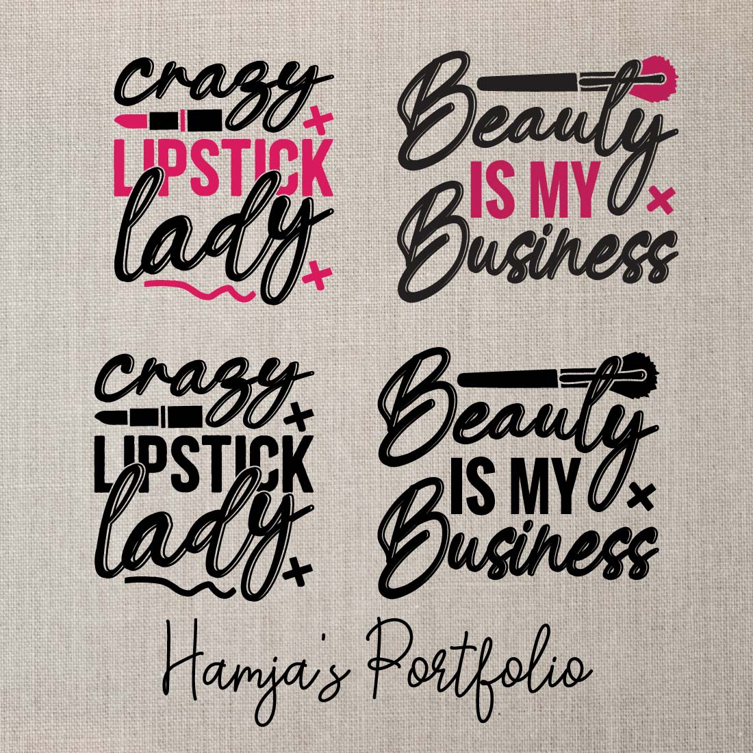 Lipstick Vector Svg preview image.