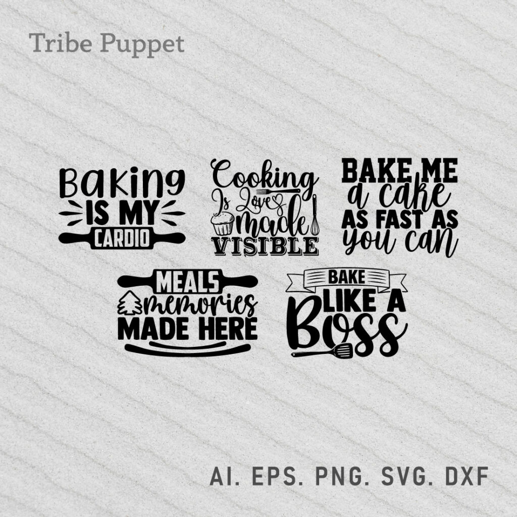 Baking Typography MasterBundles