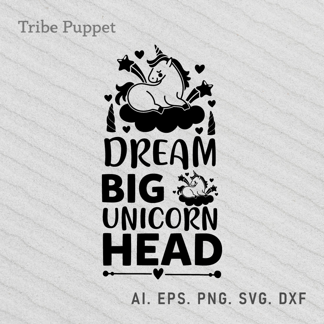 Unicorn Typography preview image.